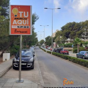publicidad exterior en alcossebre publipanel