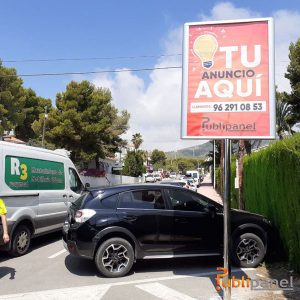 publicidad exterior en alcossebre publipanel