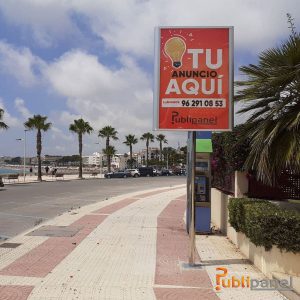 publicidad exterior en alcossebre publipanel