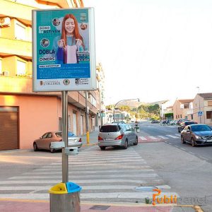 publicidad exterior en La Olleria publipanel