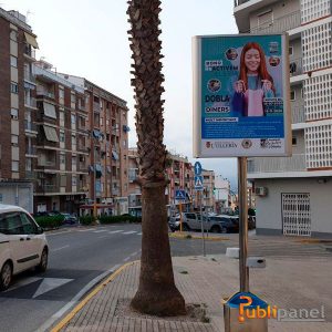 publicidad exterior en La Olleria publipanel