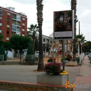 publicidad exterior en La Olleria publipanel