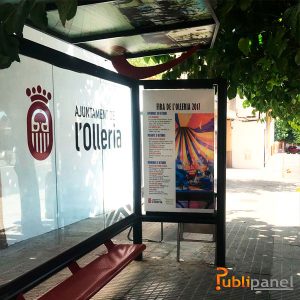 publicidad exterior en La Olleria publipanel