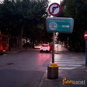 publicidad exterior en Requena publipanel