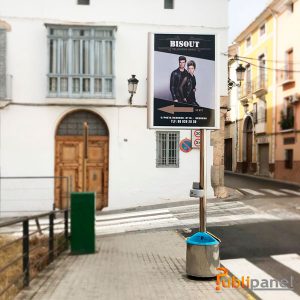 publicidad exterior en Requena publipanel