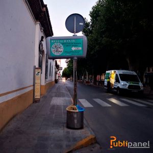 publicidad exterior en Requena publipanel