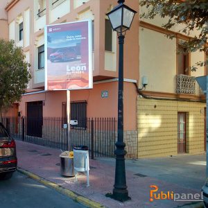publicidad exterior en Requena publipanel