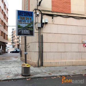 publicidad exterior en Requena publipanel