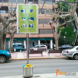 publicidad exterior en Requena publipanel