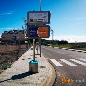 publicidad exterior en almenara publipanel