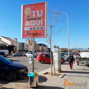 publicidad exterior en burriana publipanel