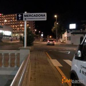 publicidad exterior en calella Publipanel
