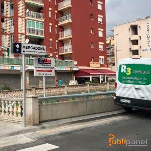 publicidad exterior en calella Publipanel