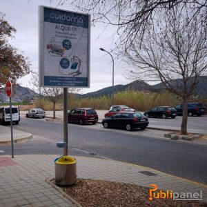 publicidad exterior en canals publipanel