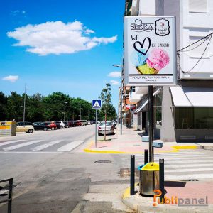 publicidad exterior en canals publipanel