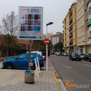 publicidad exterior en canals publipanel