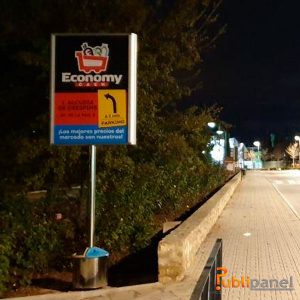 publicidad exterior en canals publipanel