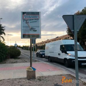 publicidad exterior en el puig publipanel