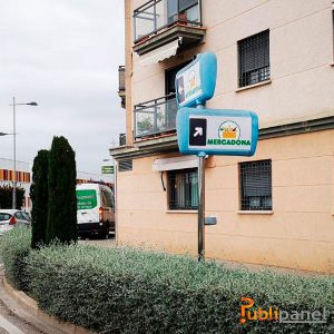publicidad exterior en el puig publipanel