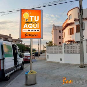 publicidad exterior en el vendrell publipanel