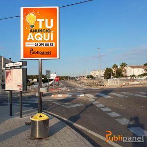 publicidad exterior en el vendrell publipanel
