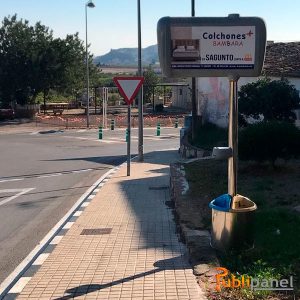 publicidad exterior en gilet publipanel