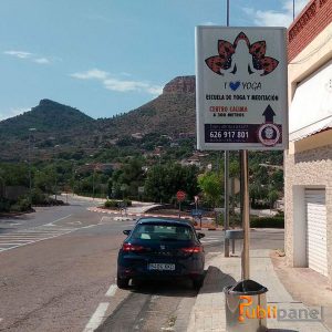 publicidad exterior en gilet publipanel