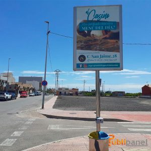 publicidad exterior en les alqueries publipanel