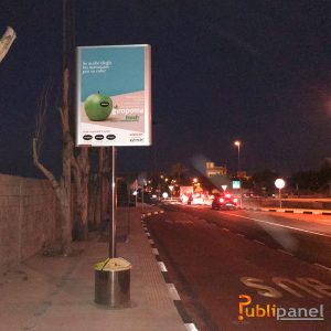 publicidad exterior en les alqueries publipanel