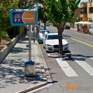 publicidad exterior en lliria publipanel
