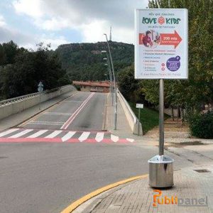 publicidad exterior en palleja publipanel