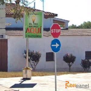 publicidad exterior en santa coloma de farners publipanel