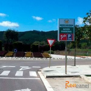 publicidad exterior en santa coloma de farners publipanel