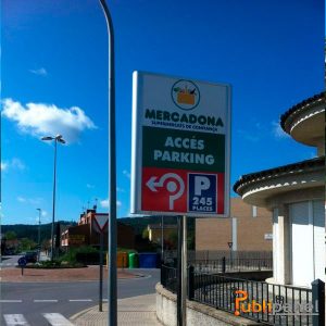 publicidad exterior en santa coloma de farners publipanel