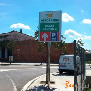 publicidad exterior en santa coloma de farners publipanel