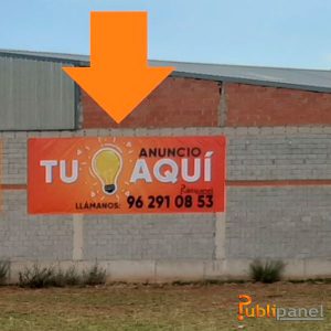 publicidad exterior en tarazona de la mancha publipanel