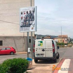 publicidad exterior en vilavela publipanel
