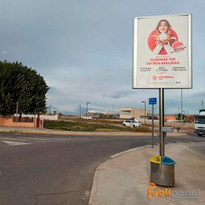publicidad exterior en xilxes publipanel
